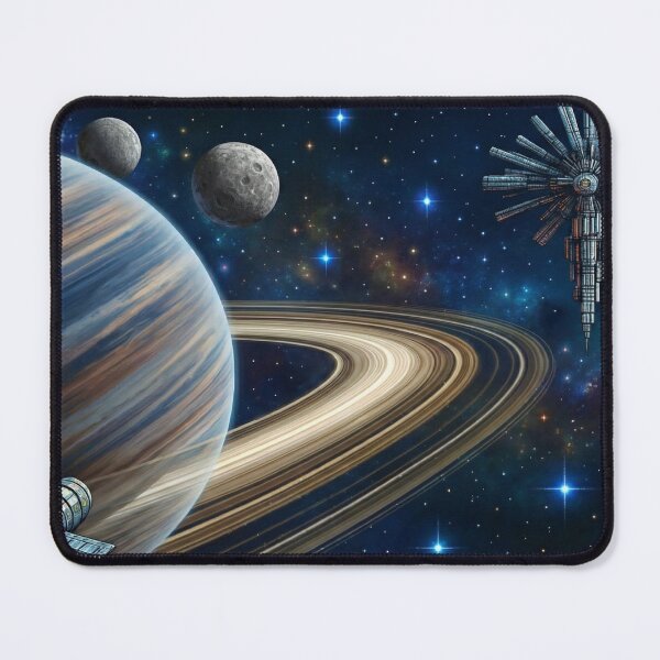 Item preview, Deep Space Odyssey: Ringed Planet & Galactic Outpost designed and sold by Ledar48.