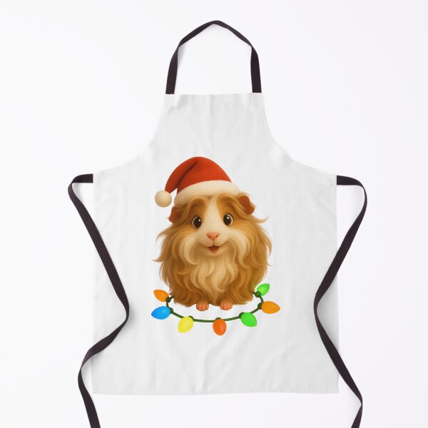 Item preview, Christmas Silkie Guinea Pig designed and sold by Sillytoe.