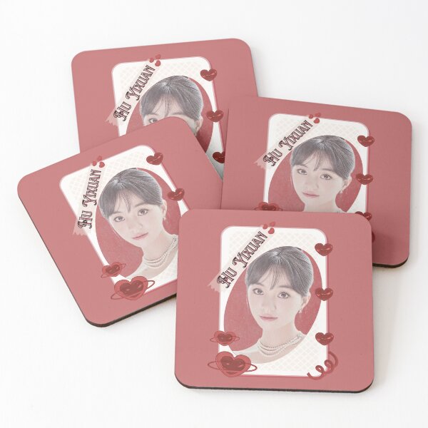 Item preview, Hu Yixuan (胡意旋) Portrait Chinese Actress Art Chinese Celebrity Illustration portrait illustration Red Aesthetic Collage Design designed and sold by AJUNICE STUDIO.