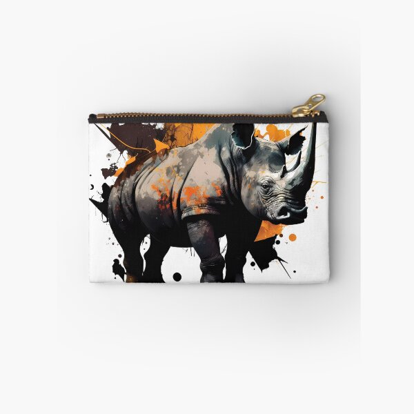 Item preview, Black Rhino, Endangered Species, Rare and Majestic Animal designed and sold by MVDigitalArt.