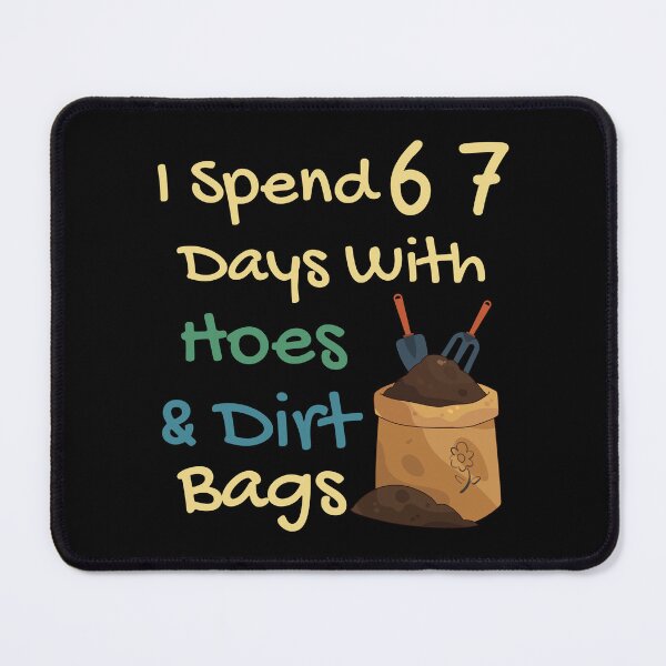 Item preview, Vintage Gardener Humor Compost Lover Funny 6 7 Hoe Dirt Plant Quote designed and sold by Guess4best.