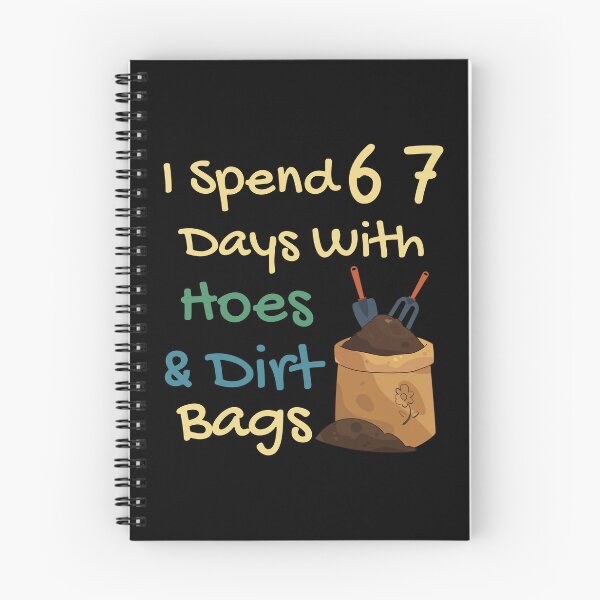 Item preview, Vintage Gardener Humor Compost Lover Funny 6 7 Hoe Dirt Plant Quote designed and sold by Guess4best.