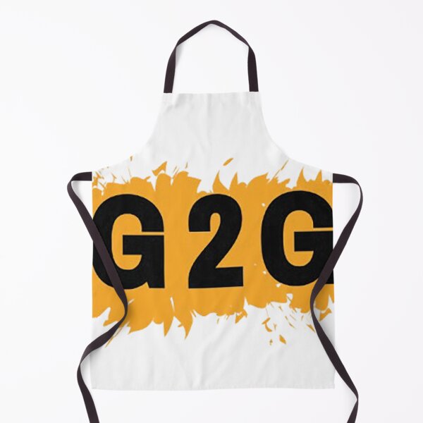 Item preview, G 2 G (Got To Go) Textart Design for Home Art & Apparel designed and sold by MilabArt.