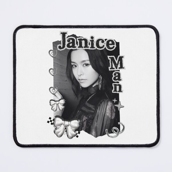 Item preview, Janice Man (万绮雯) Chinese Actress Art Chinese Celebrity Illustration Black and White Collage Digital Art Portrait designed and sold by AJUNICE STUDIO.