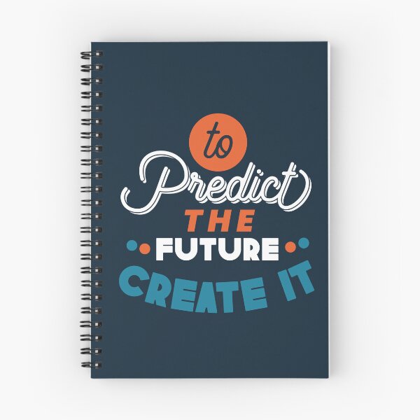 Item preview, To Predict The Future, Create It | Visionary Action, Entrepreneurship & Self-Mastery Quote designed and sold by Maltachi Designs.
