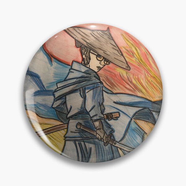 Item preview, B1ue E*Y*E Samurai Fan Art designed and sold by daniellee721.