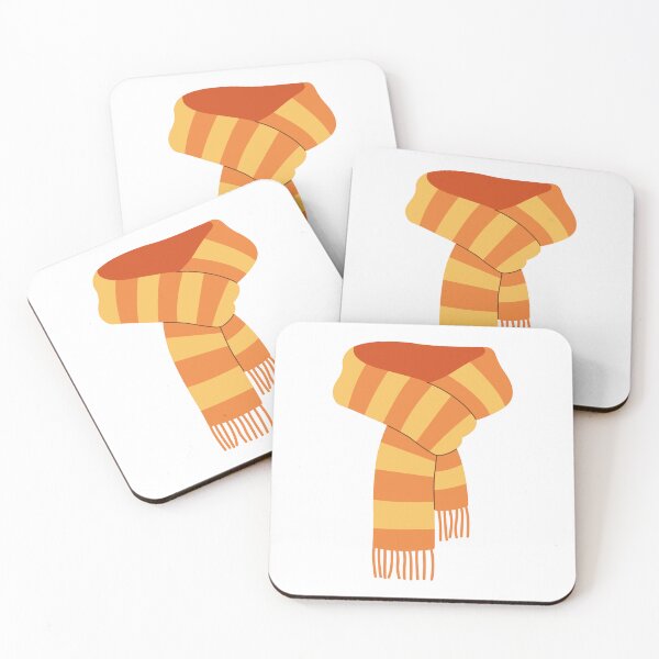 Item preview, Pumpkin Spice Stripes Scarf ,Golden Hour Cozy Scarf designed and sold by Like it.