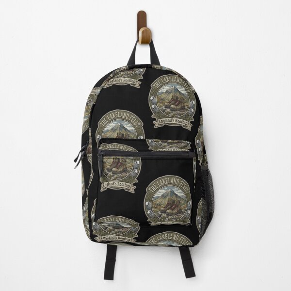 Item preview, The Lakeland Fells - Scafell Pike Hiking Embroidered Patch Art designed and sold by Digital Dreams Arts.