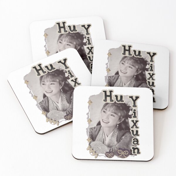 Item preview, Hu Yixuan (胡意旋) Chinese Actress Art Chinese Celebrity Illustration Scrapbook Collage Cozy Y2K Vintage Design designed and sold by HELL0WBELLO.