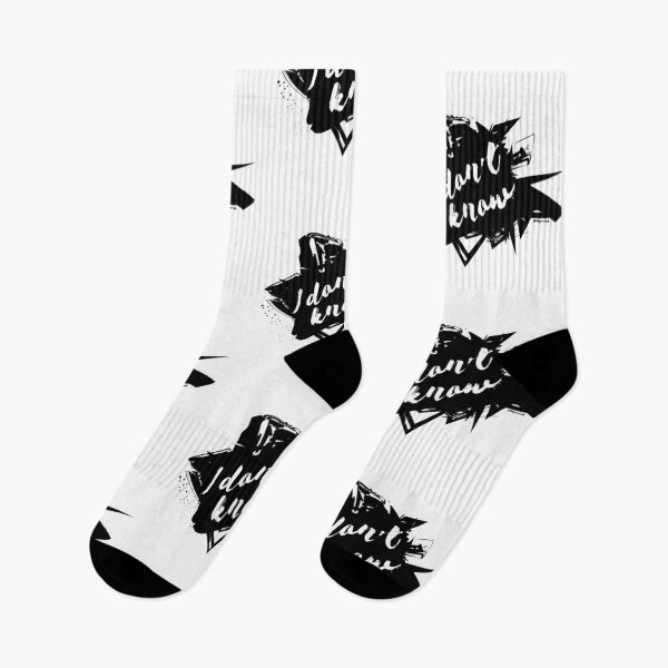 Item preview, I Don’t Know – Honest Ink Splash Typography | by PlayWork designed and sold by PlayWork.
