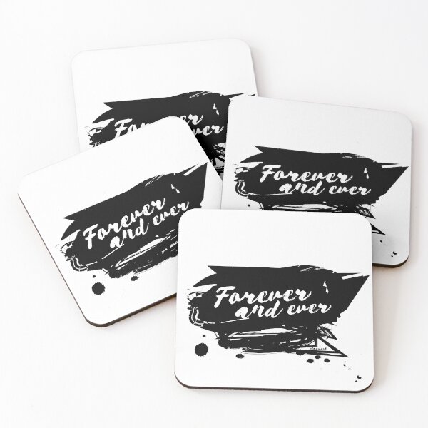 Item preview, Forever and Ever – Expressive Ink Splash Typography | by PlayWork designed and sold by PlayWork.