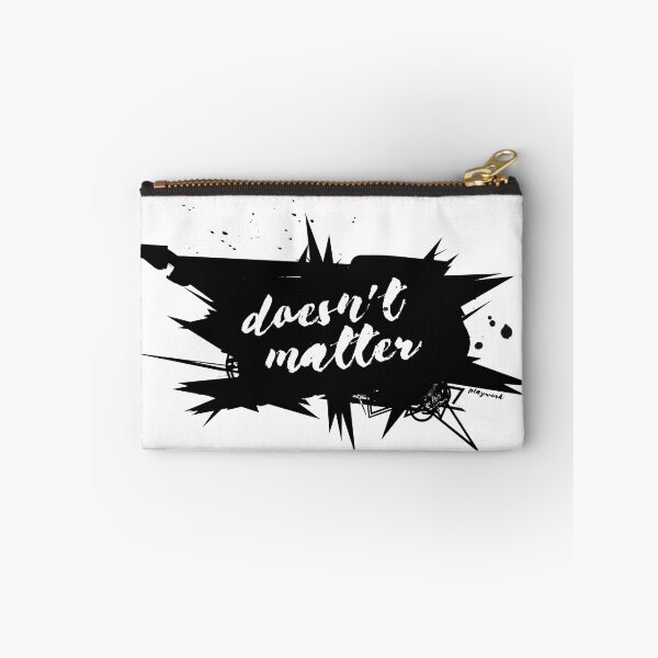 Item preview, Doesn’t Matter – Abstract Ink Splash Typography | by PlayWork designed and sold by PlayWork.