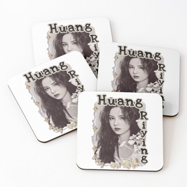 Item preview, Huang Riying (黄瑞莹) Chinese Actress Art Chinese Celebrity Illustration Scrapbook Collage Cozy Y2K Vintage Design designed and sold by HELL0WBELLO.