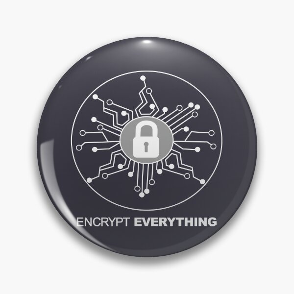Item preview, Encrypt Everything – Cybersecurity Padlock Circuit Design designed and sold by VoglR.
