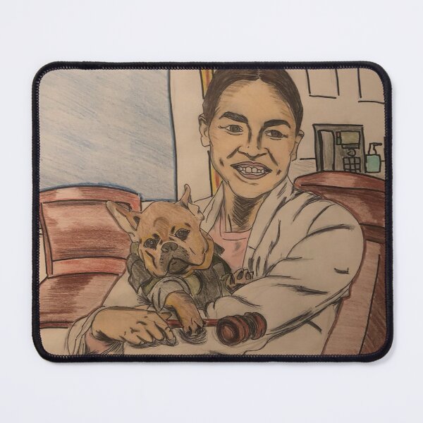Item preview, Portrait of Al3xandria Ocas!o Cort3z & D3co designed and sold by daniellee721.