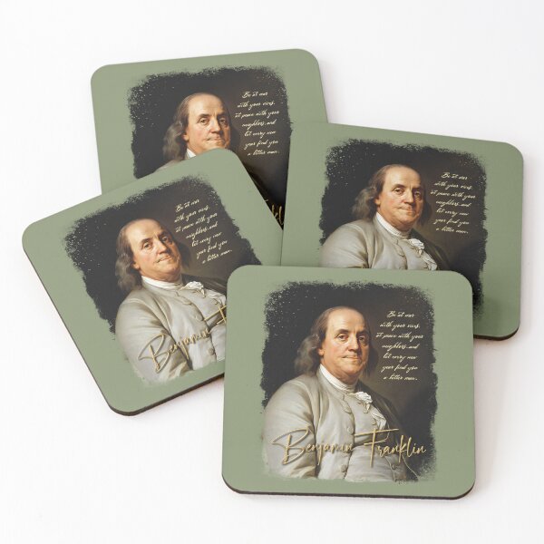 Item preview, Benjamin Franklin designed and sold by Trexyca Artworks Store.