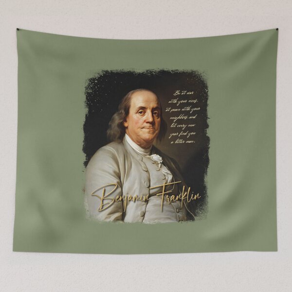 Item preview, Benjamin Franklin designed and sold by Trexyca Artworks Store.