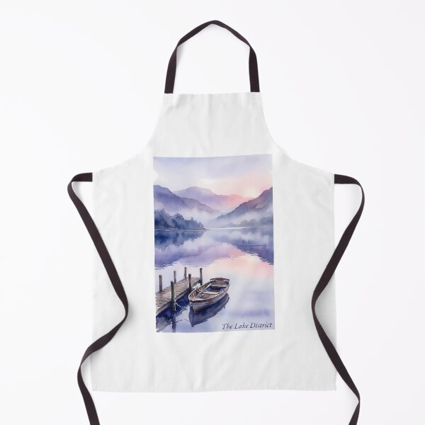 Item preview, Lake Windermere Watercolor - The Lake District National Park Art designed and sold by Digital Dreams Arts.