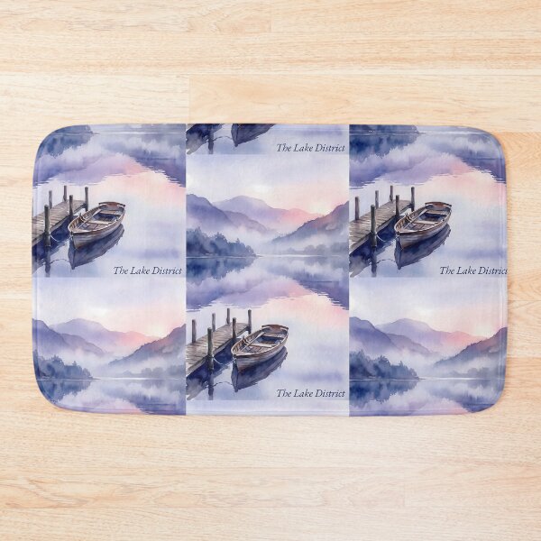 Item preview, Lake Windermere Watercolor - The Lake District National Park Art designed and sold by Digital Dreams Arts.