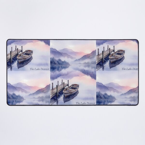 Item preview, Lake Windermere Watercolor - The Lake District National Park Art designed and sold by Digital Dreams Arts.