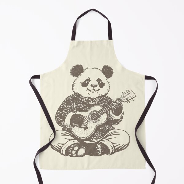 Item preview, Panda Playing Ukulele Music Lover Animal designed and sold by Y-Vibes.