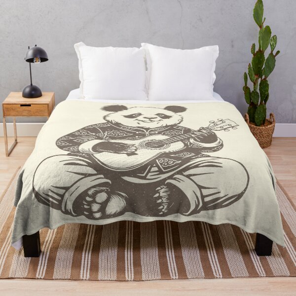 Item preview, Panda Playing Ukulele Music Lover Animal   designed and sold by Y-Vibes.