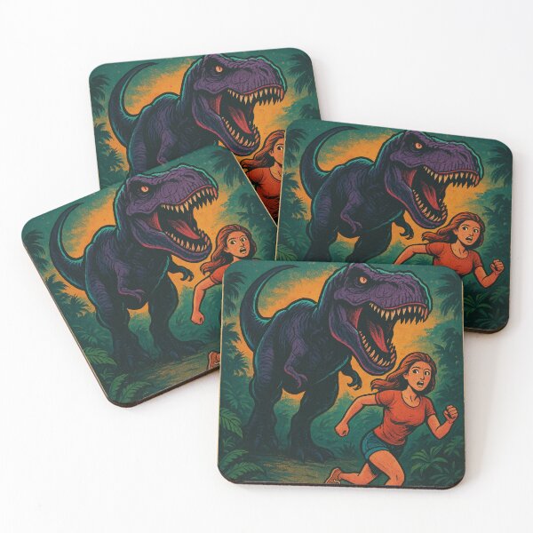 Item preview, Vintage Prehistoric Horror Movie Poster designed and sold by JonelleTshirts.