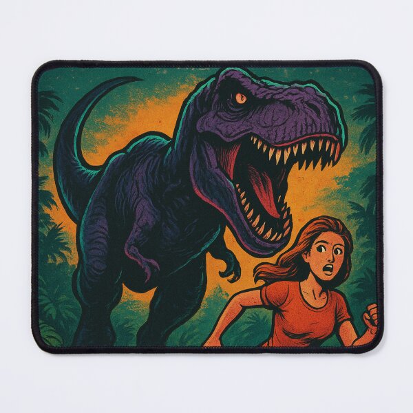 Item preview, Vintage Prehistoric Horror Movie Poster designed and sold by JonelleTshirts.