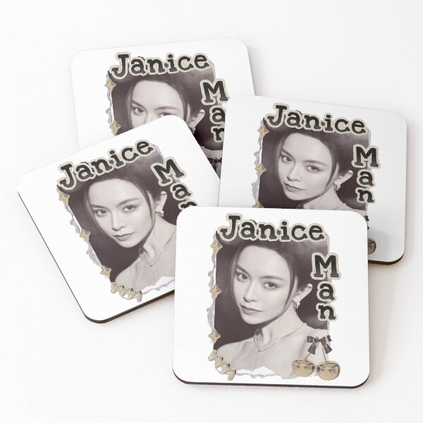 Item preview, Janice Man (万绮雯) Chinese Actress Art Chinese Celebrity Illustration Scrapbook Collage Cozy Y2K Vintage Design designed and sold by HELL0WBELLO.