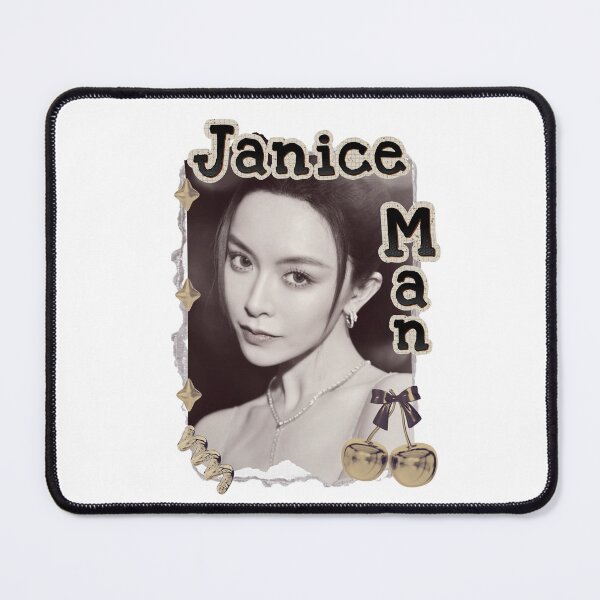 Item preview, Janice Man (万绮雯) Chinese Actress Art Chinese Celebrity Illustration Scrapbook Collage Cozy Y2K Vintage Design designed and sold by HELL0WBELLO.