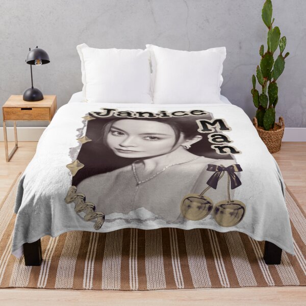 Item preview, Janice Man (万绮雯) Chinese Actress Art Chinese Celebrity Illustration Scrapbook Collage Cozy Y2K Vintage Design designed and sold by HELL0WBELLO.