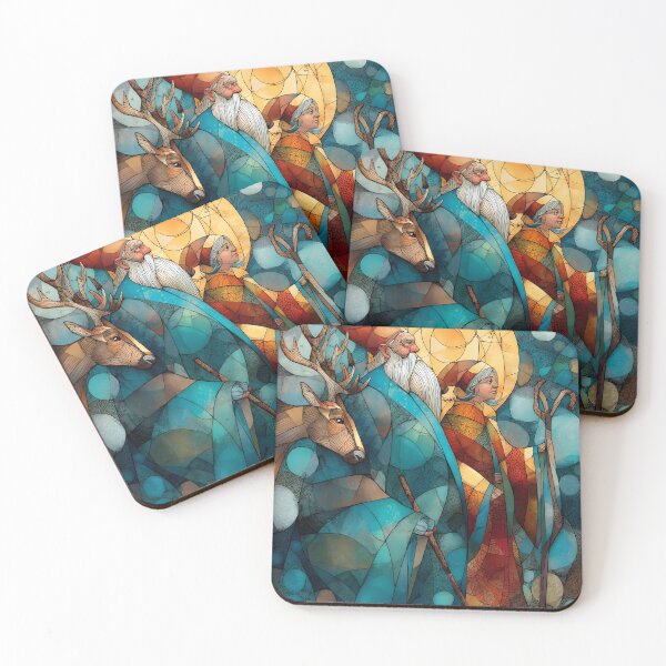 Item preview, Man, Woman and Deer designed and sold by Mr Ai Shop.
