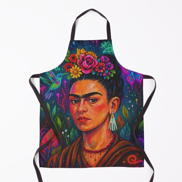 Item preview, Neon Floral Self-Portrait - Electric Pop Art Interpretation designed and sold by ThanksForToday.