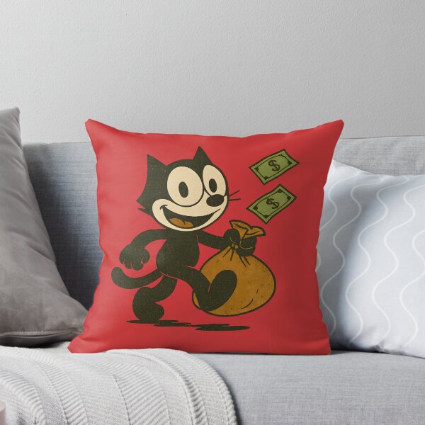 Item preview, FELIX CAT VINTAGE WITH A BAG OF MONEY designed and sold by infinitearte.