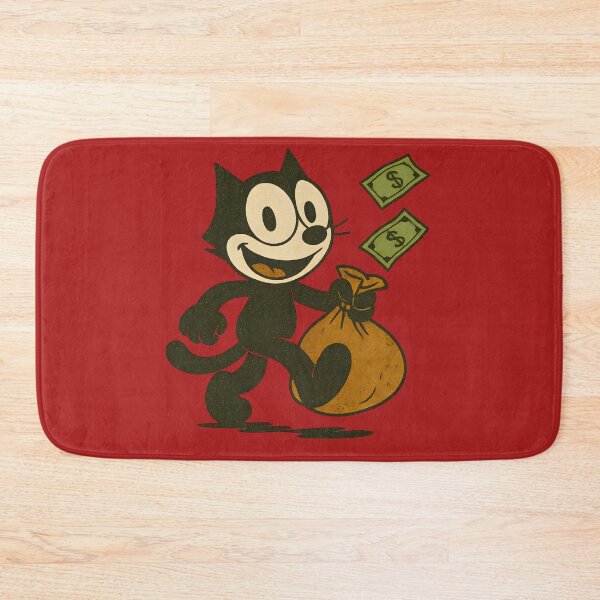 Item preview, FELIX CAT VINTAGE WITH A BAG OF MONEY designed and sold by infinitearte.