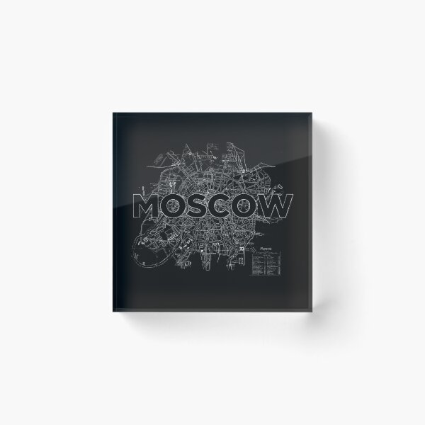 Item preview, MOSCOW – Vintage City Map Edition | by PlayWork designed and sold by PlayWork.