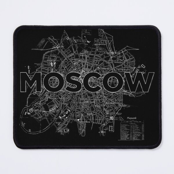Item preview, MOSCOW – Vintage City Map Edition | by PlayWork designed and sold by PlayWork.