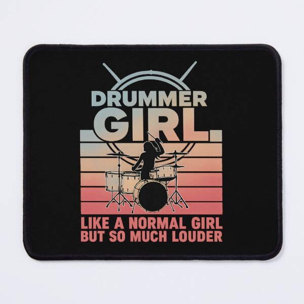Item preview, Best Drummer Girl Art For Women Drumming Percussion Drumsd designed and sold by hemagamo.