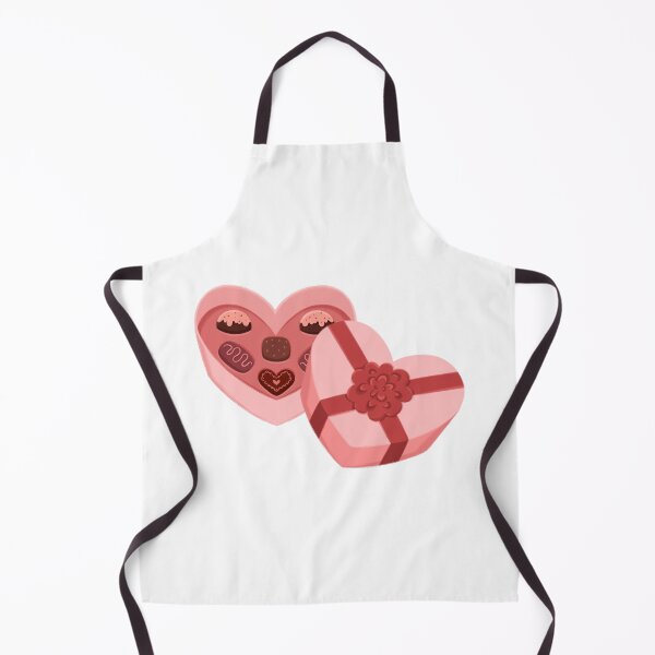Item preview, Cute Heart-Shaped Valentine Chocolate Box Illustration designed and sold by TinyBirdyDesigns.