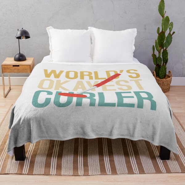 Item preview, World's Okayest Curler  designed and sold by CurlSport.