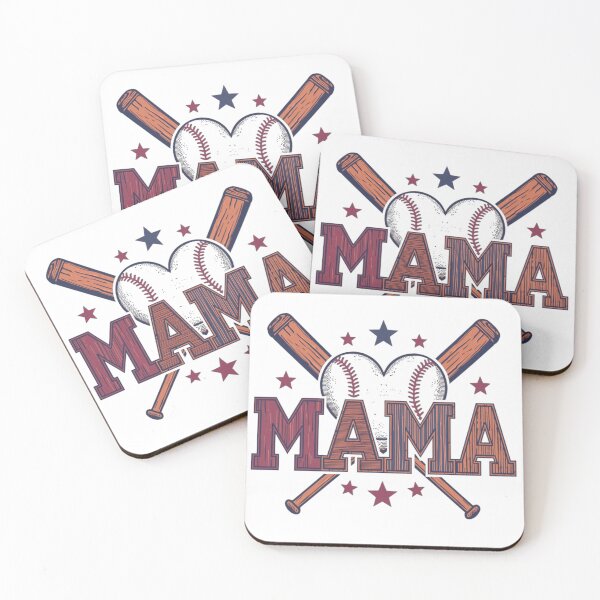 Item preview, Baseball Mama Heartbeat Design designed and sold by adlkh.