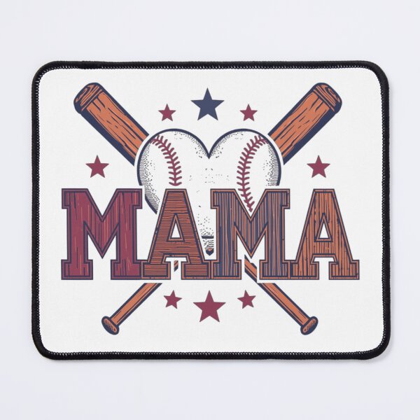 Item preview, Baseball Mama Heartbeat Design designed and sold by adlkh.