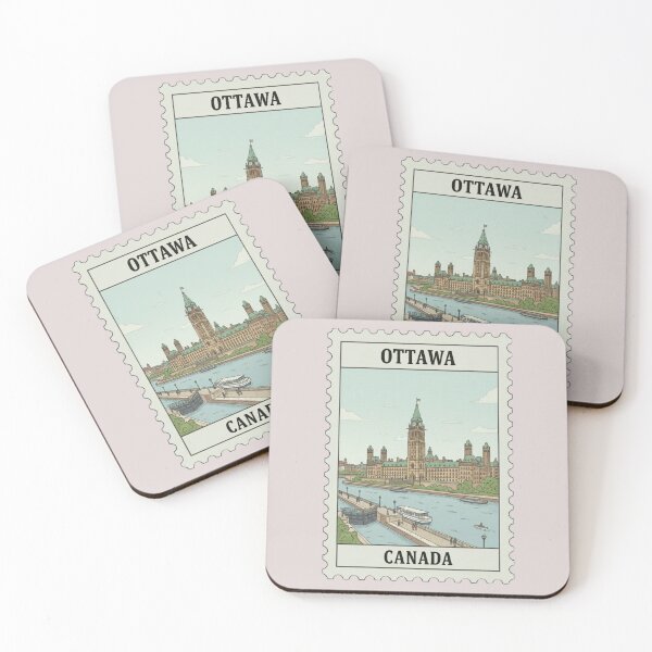 Item preview, Vintage Ottawa Canada Parliament Stamp  designed and sold by allaboutstamps.