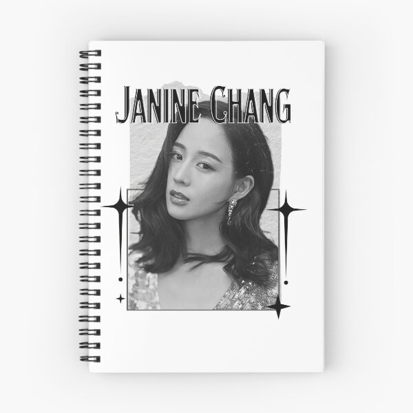 Item preview, Janine Chang – Zhang Junning (张钧甯) Chinese Actress Art Chinese Celebrity IllustrationScrapbook Collage Cozy Y2K Vintage Design designed and sold by HELL0WBELLO.