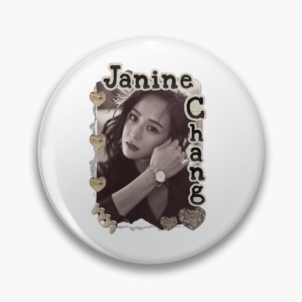 Item preview, Janine Chang – Zhang Junning (张钧甯) Chinese Actress Art Chinese Celebrity Illustration Scrapbook Collage Cozy Y2K Vintage Design designed and sold by HELL0WBELLO.