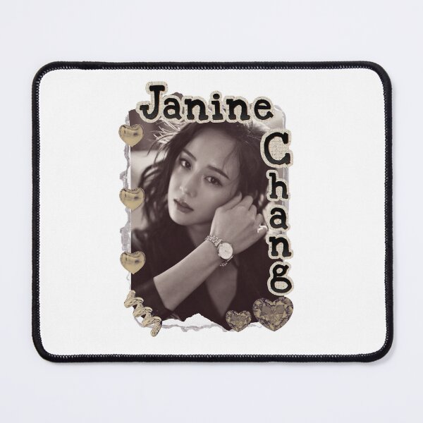Item preview, Janine Chang – Zhang Junning (张钧甯) Chinese Actress Art Chinese Celebrity Illustration Scrapbook Collage Cozy Y2K Vintage Design designed and sold by HELL0WBELLO.