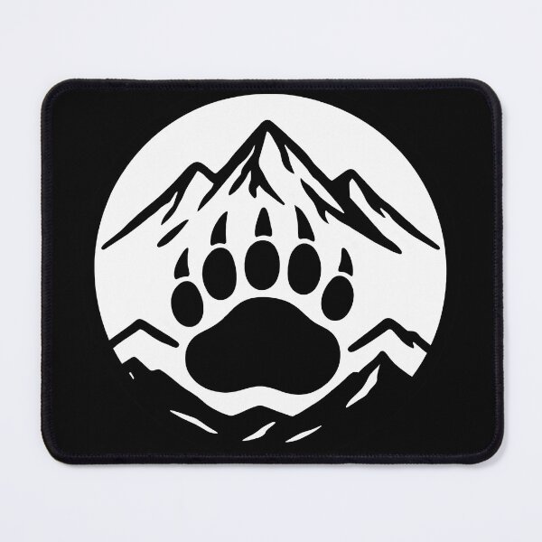 Item preview, Bear Tracks Mountain Badge designed and sold by Tactical Override.