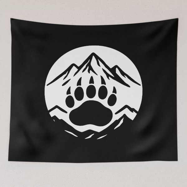 Item preview, Bear Tracks Mountain Badge designed and sold by Tactical Override.