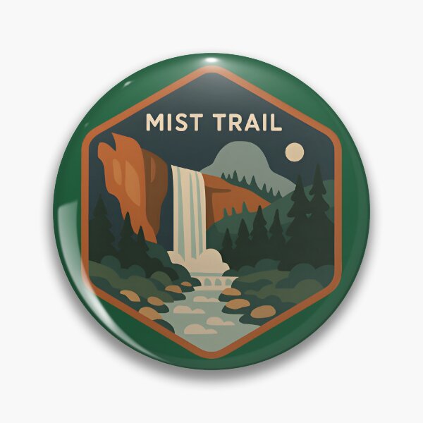 Item preview, Mist Trail, Yosemite National Park designed and sold by Broken Antler Designs .