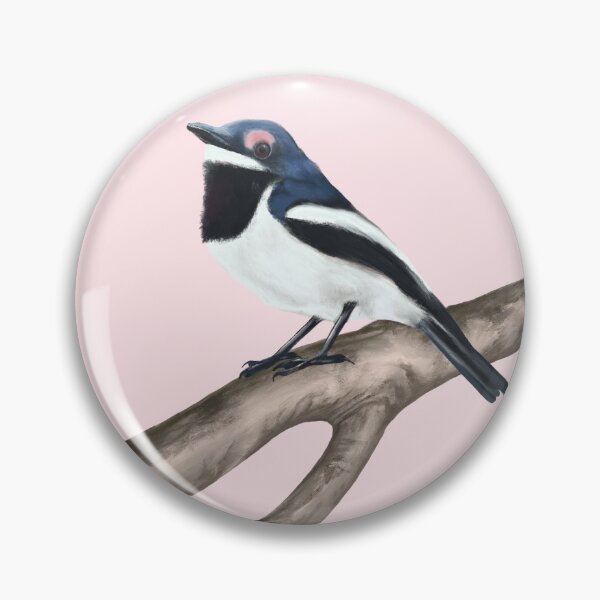 Item preview, Brown throated Wattle eye bird, Wattle eye bird designed and sold by Art_By_Wing.